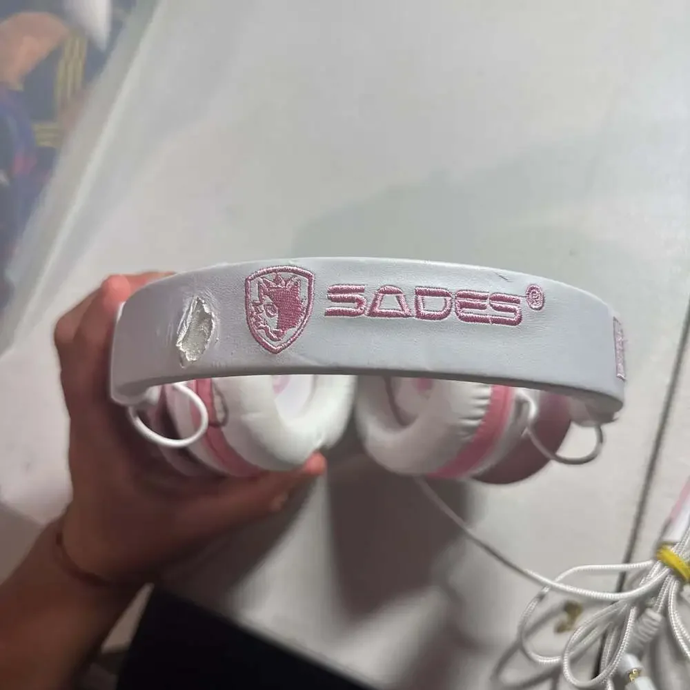 Sades Mpower Multi-Platform Over Ear Gaming Headset * Angel Edition